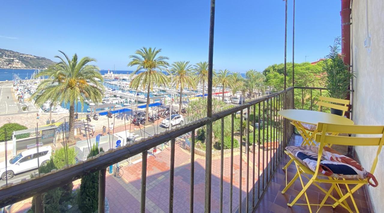 מנטון Sablettes Beach-Plage-Vue Mer-Centre Ville מראה חיצוני תמונה