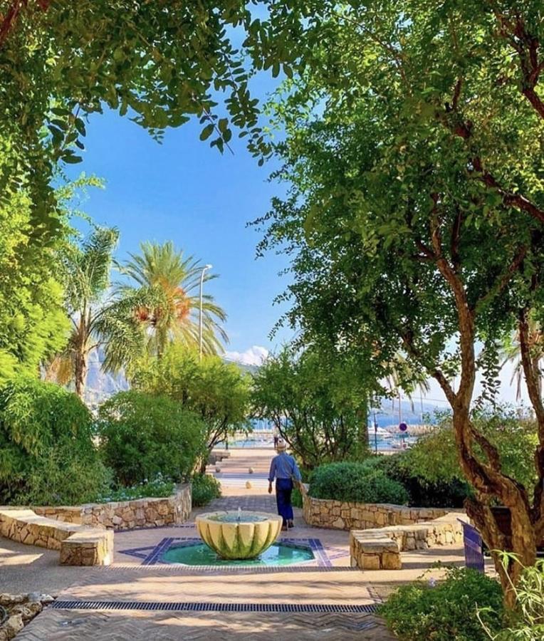 מנטון Sablettes Beach-Plage-Vue Mer-Centre Ville מראה חיצוני תמונה